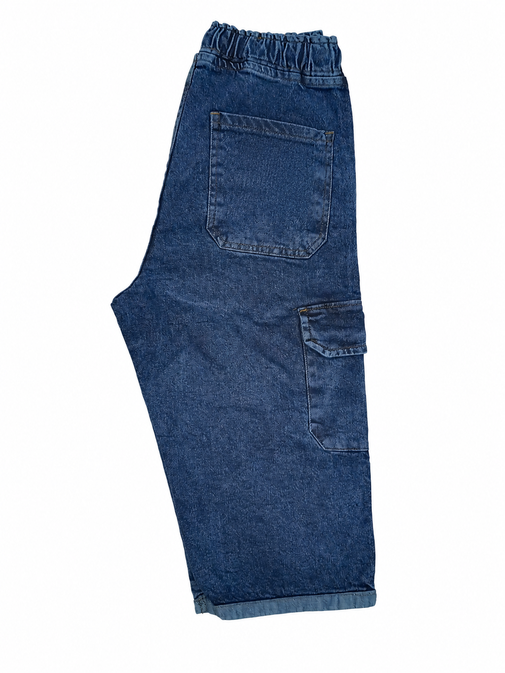 Men’s Denim Shorts – Navy Blue Casual Fit