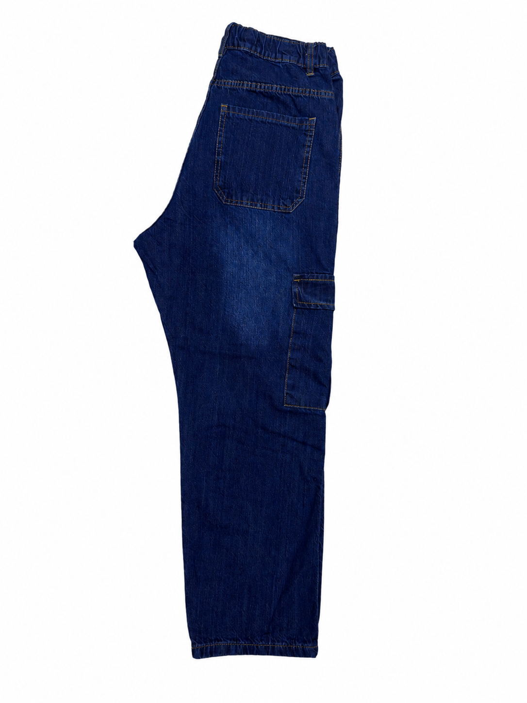 Men’s Baggy Jeans  Dark Blue Oversized Denim