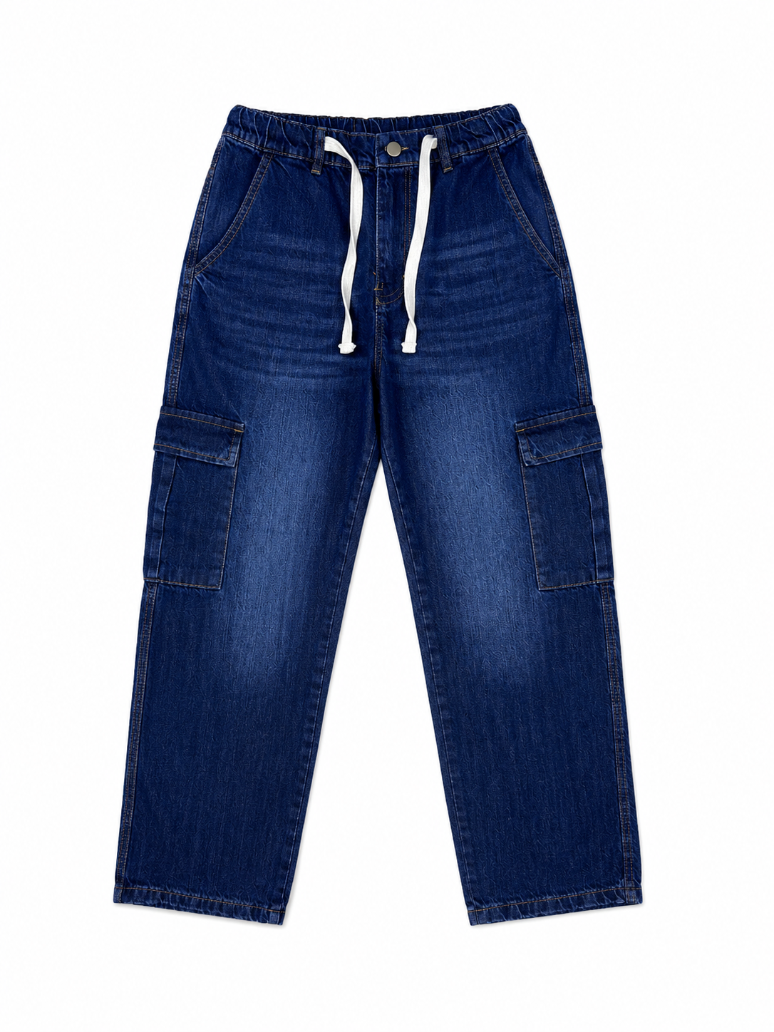 Men’s Baggy Jeans  Dark Blue Oversized Denim
