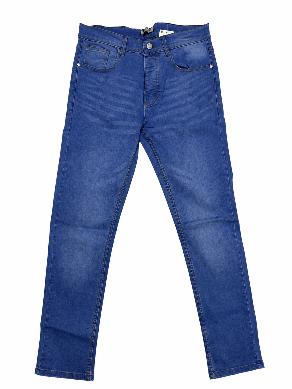 Men’s Slim Fit Jeans – Ice Blue Stretch Denim