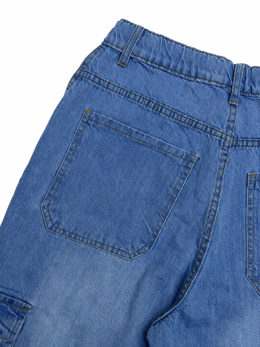 Men’s Baggy Jeans Light Blue – Relaxed Street wear Denim