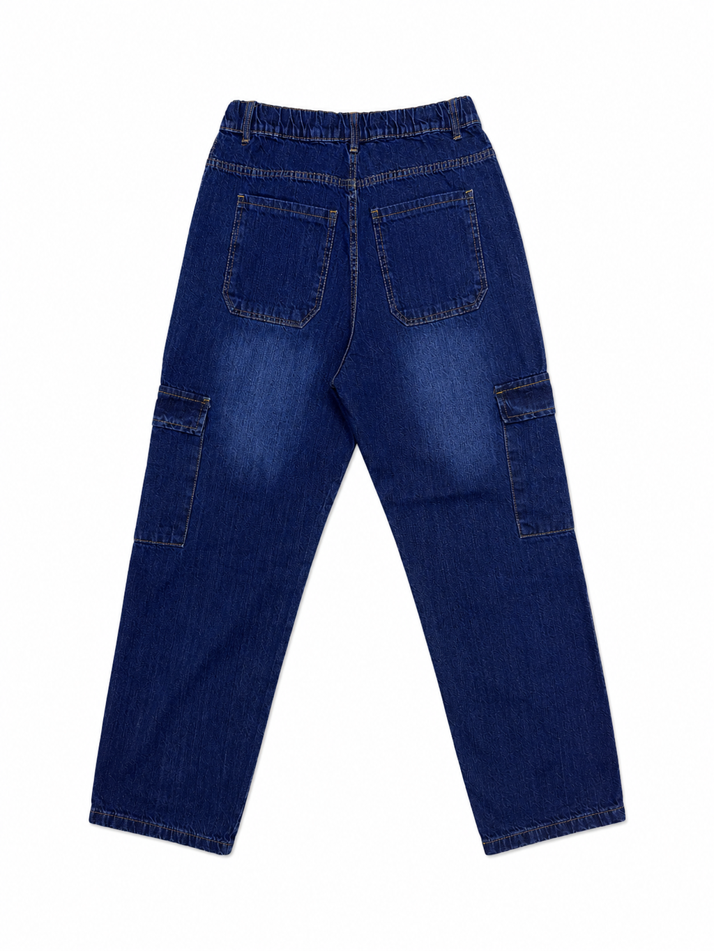 Men’s Baggy Jeans  Dark Blue Oversized Denim