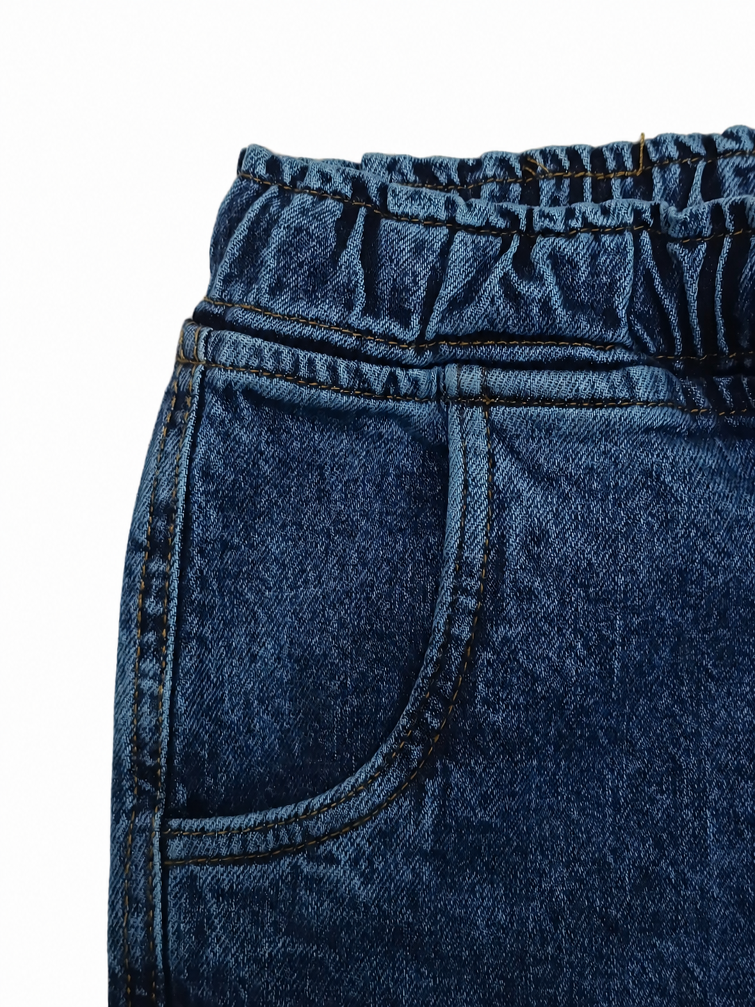 Men’s Denim Shorts – Navy Blue Casual Fit