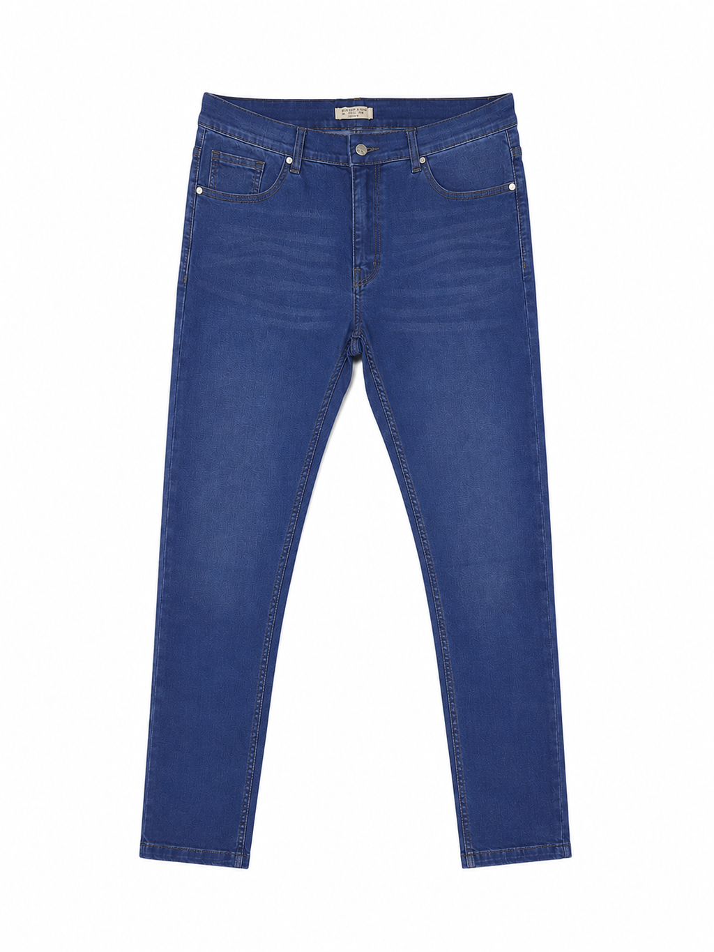 Men’s Slim Fit Jeans – Medium Blue Stretch Denim