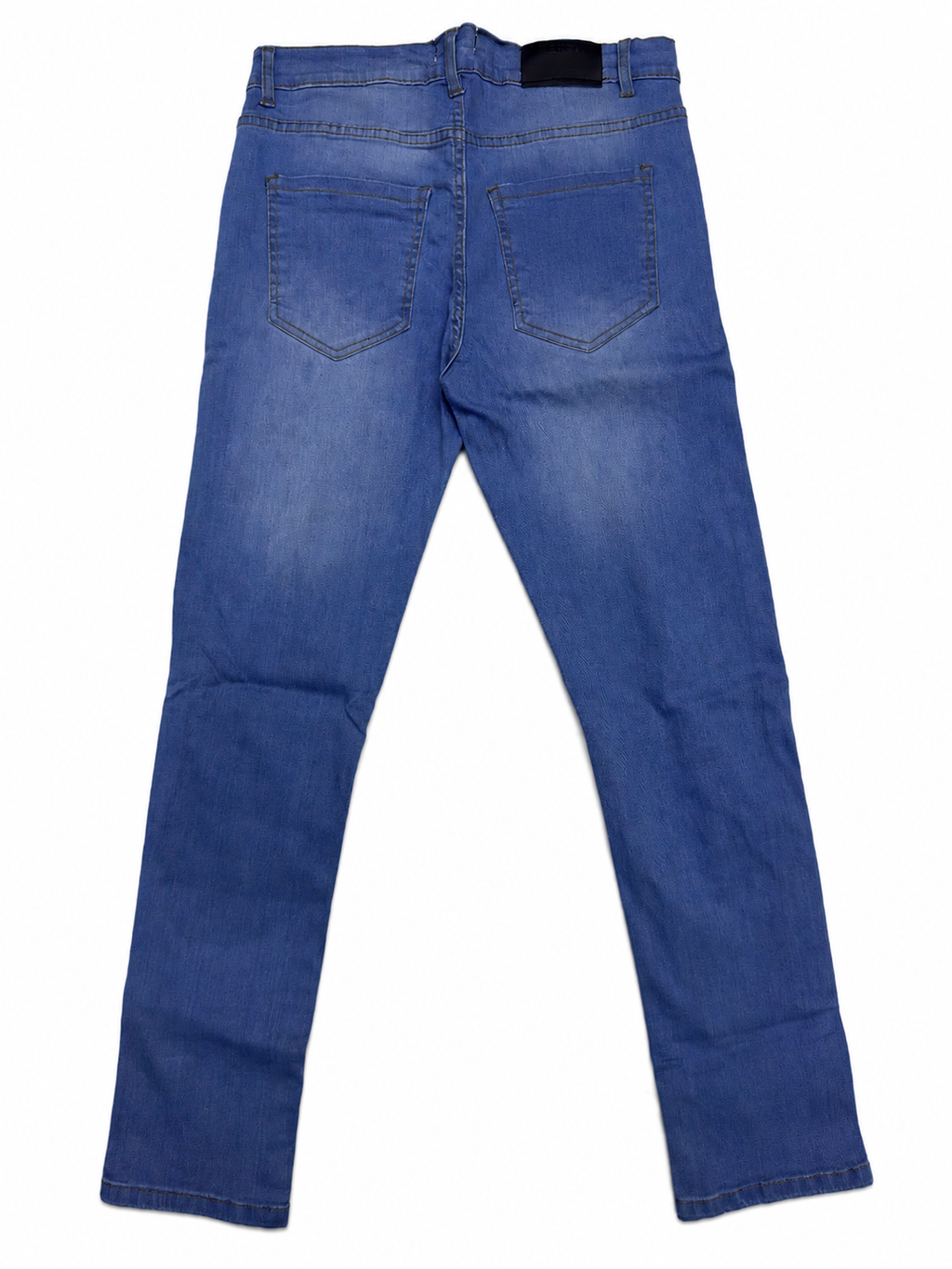 Men’s Slim Fit Jeans – Ice Blue Stretch Denim