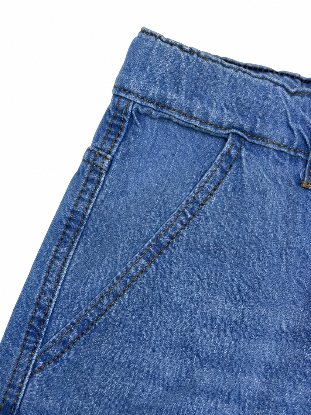 Men’s Baggy Jeans Light Blue – Relaxed Street wear Denim