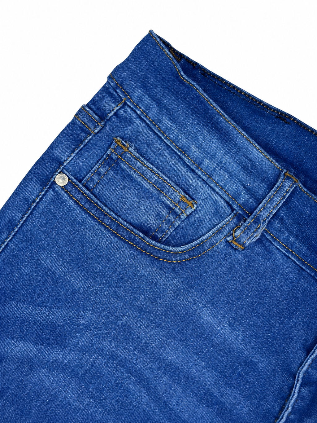 Men’s Slim Fit Jeans – Medium Blue Stretch Denim
