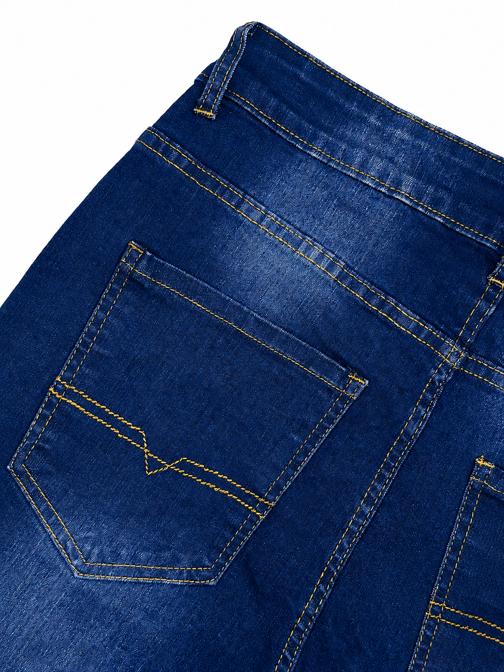 Men’s Slim Fit Jeans – Dark Blue Stretch Denim