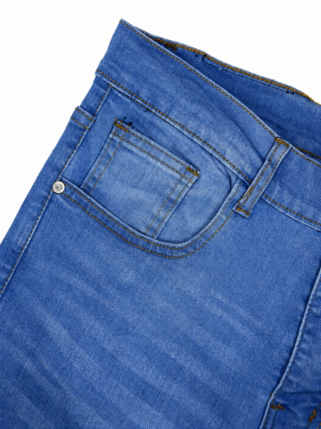 Men’s Slim Fit Jeans – Ice Blue Stretch Denim