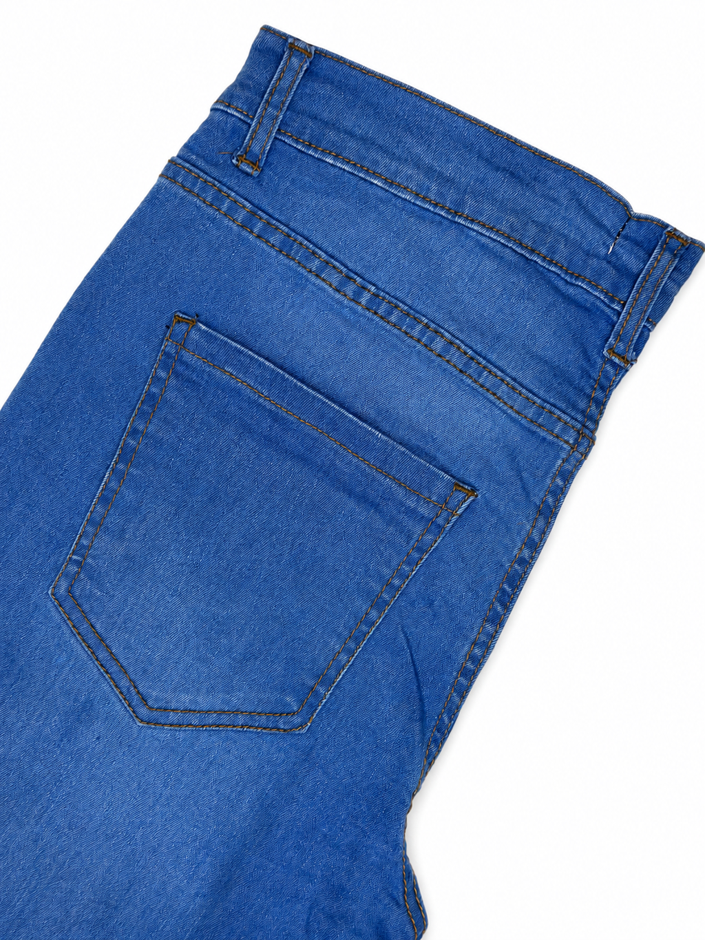 Men’s Slim Fit Jeans – Ice Blue Stretch Denim