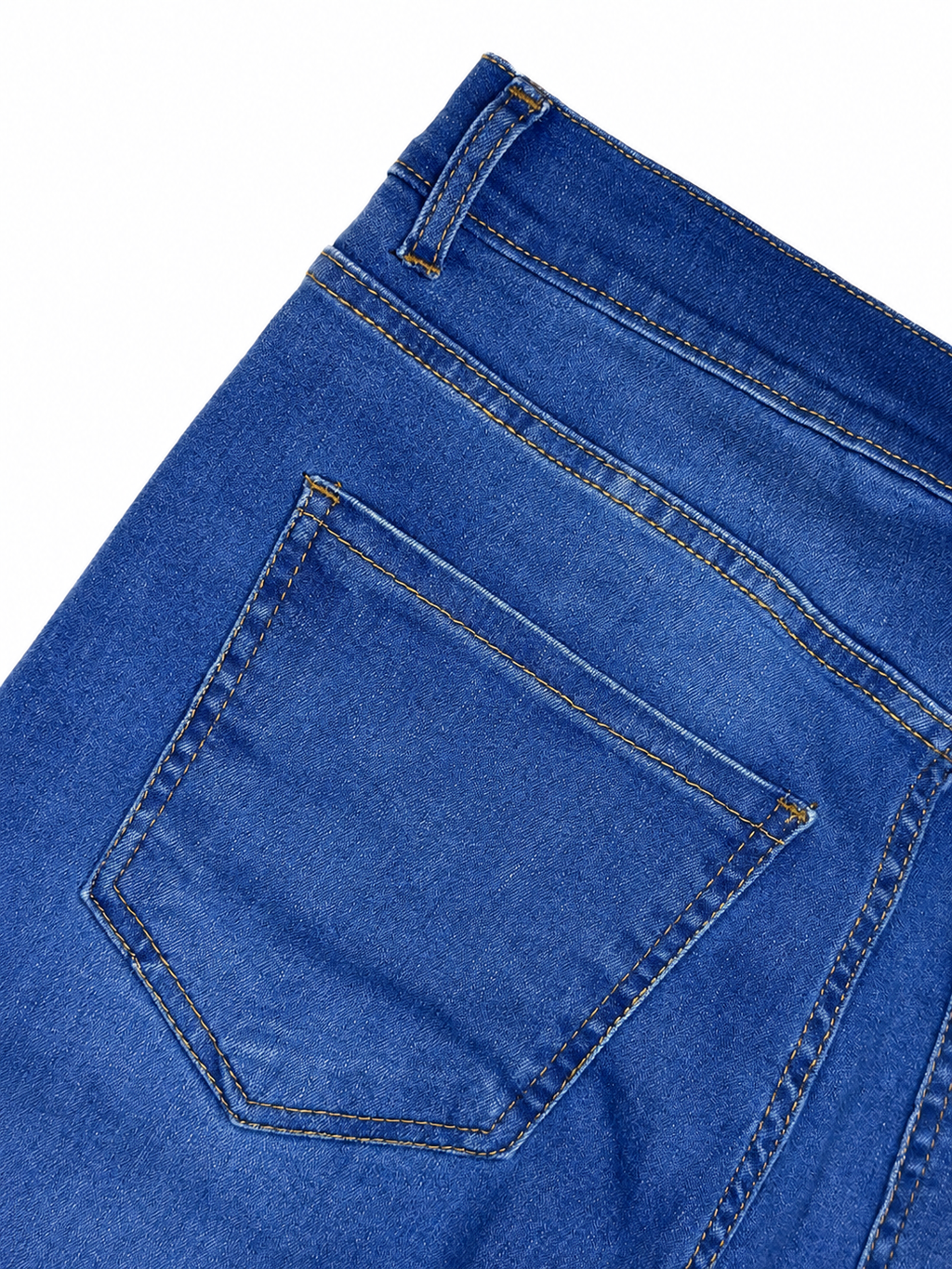 Men’s Slim Fit Jeans – Medium Blue Stretch Denim