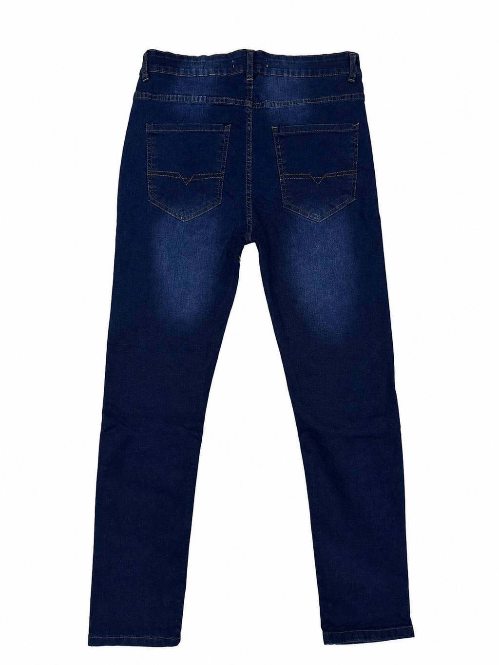 Men’s Slim Fit Jeans – Dark Blue Stretch Denim