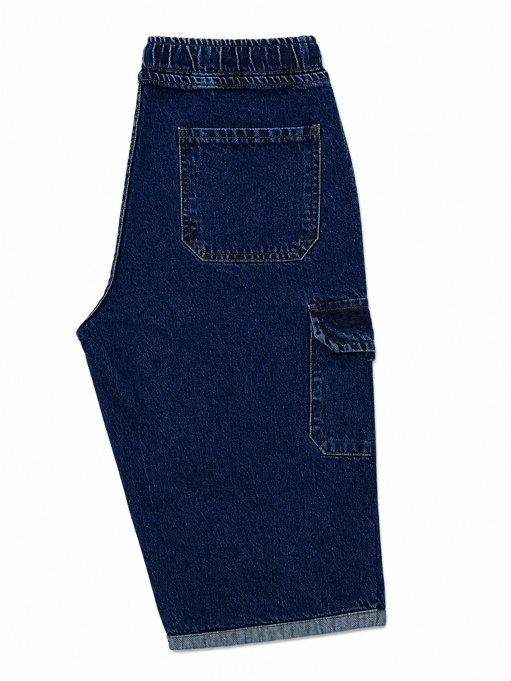 Men’s Denim Shorts Medium – Dark Blue Casual Fit