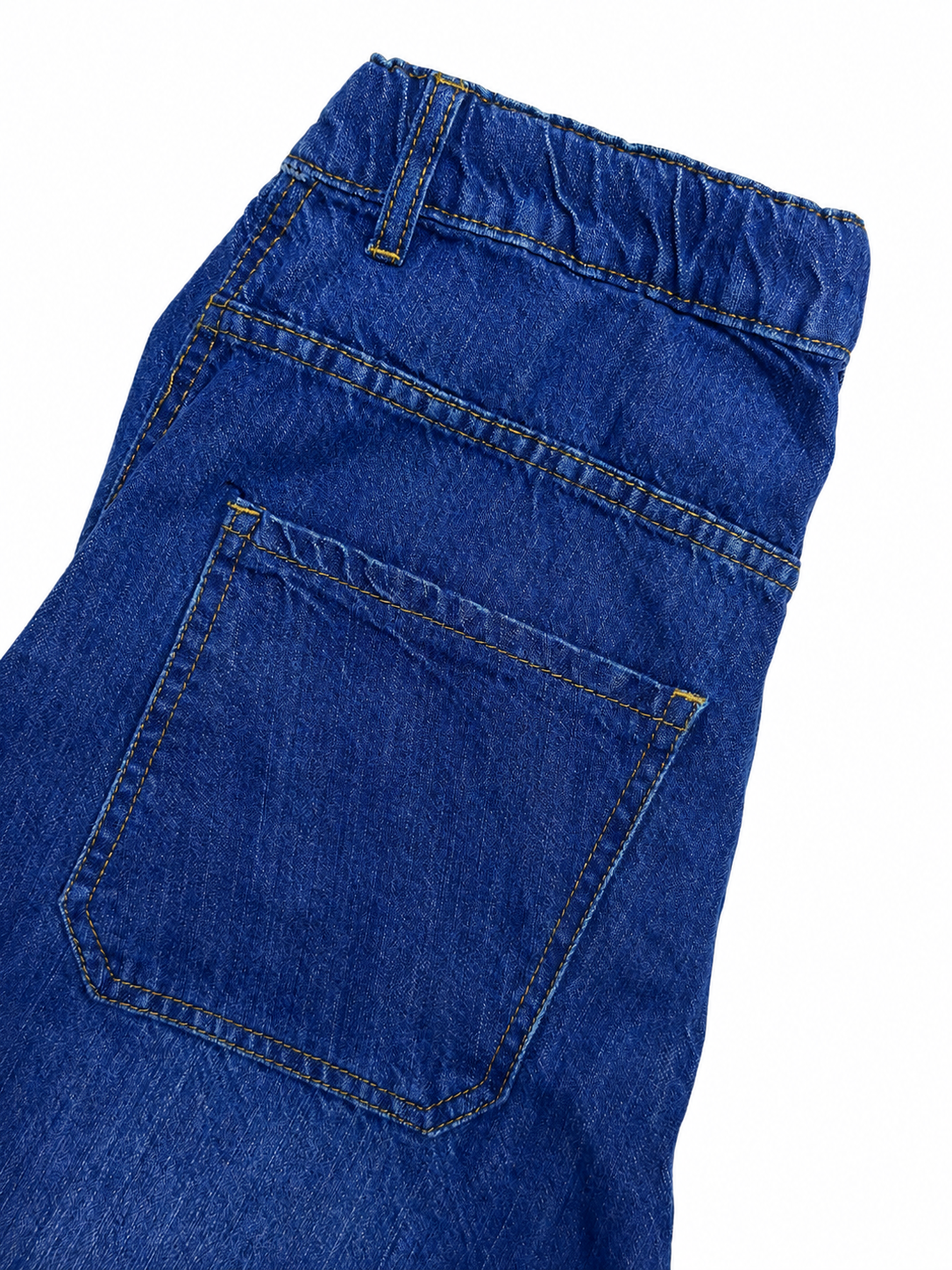 Men’s Baggy Jeans – Medium Blue Relaxed Fit Denim