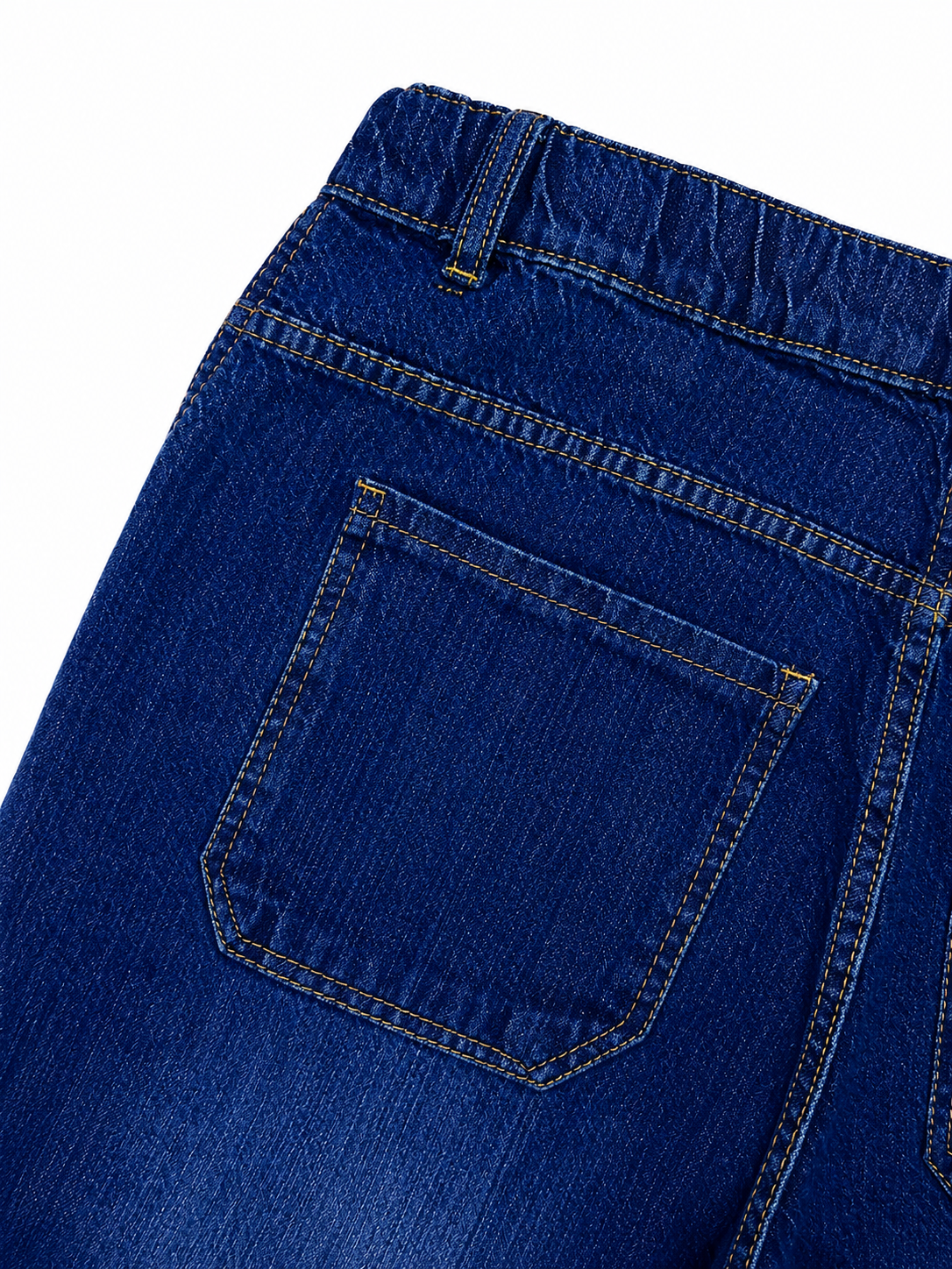 Men’s Baggy Jeans  Dark Blue Oversized Denim