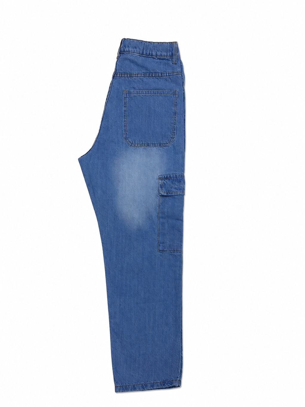 Men’s Baggy Jeans Light Blue – Relaxed Street wear Denim