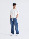 Men’s Baggy Jeans Light Blue – Relaxed Street wear Denim