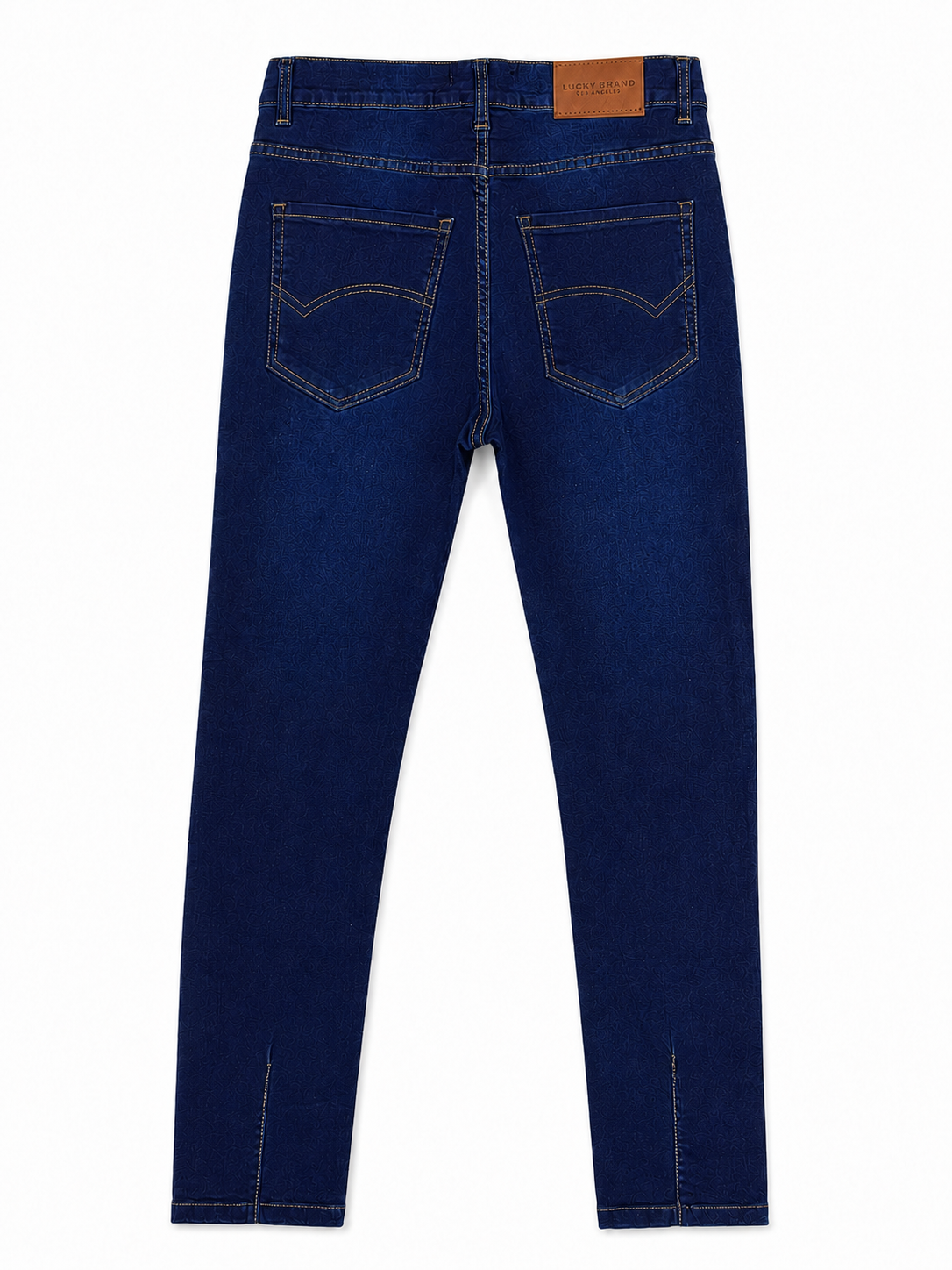 Men’s Ankle Fit Jeans – Dark Blue Denim