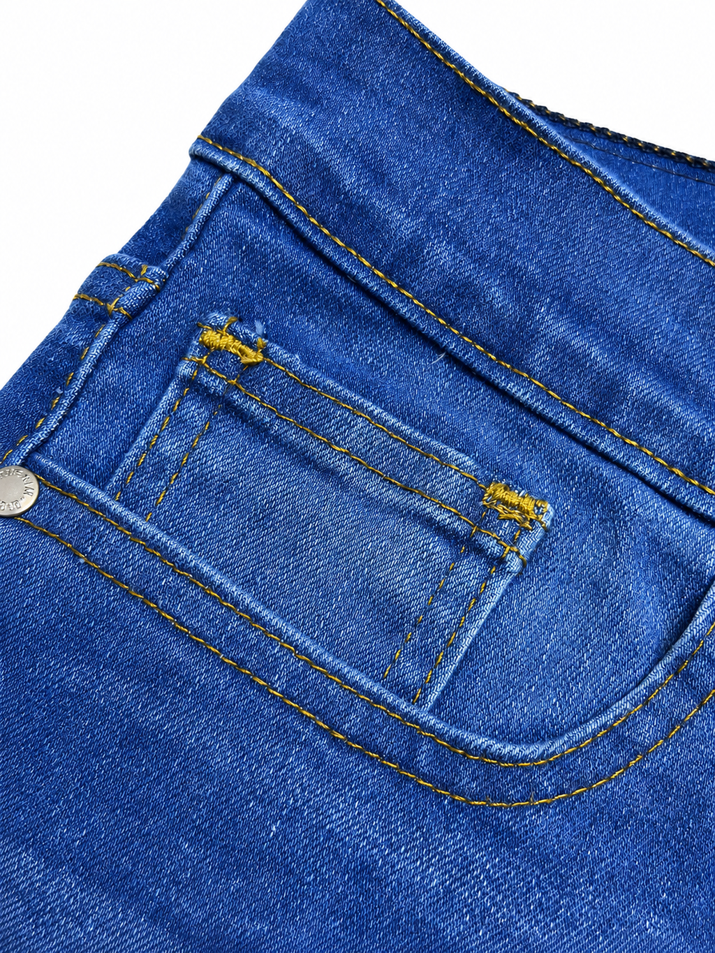 Men’s Ankle Fit Jeans – Light Blue Denim