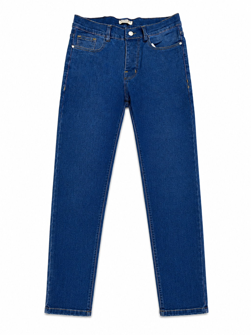 Men’s Ankle Fit Jeans – Light Blue Denim