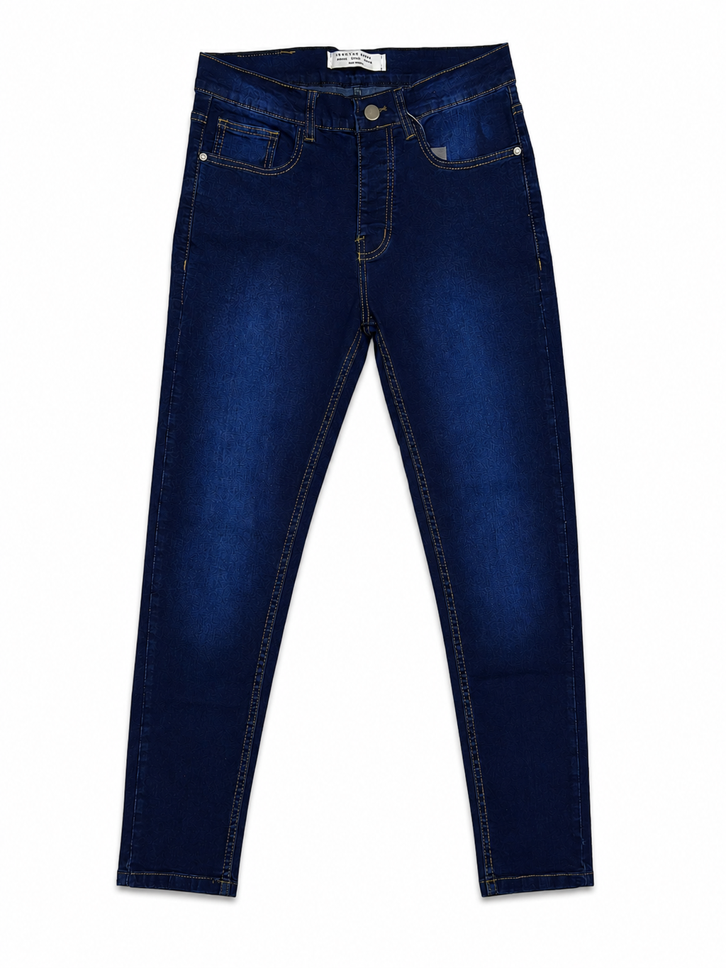 Men’s Ankle Fit Jeans – Dark Blue Denim