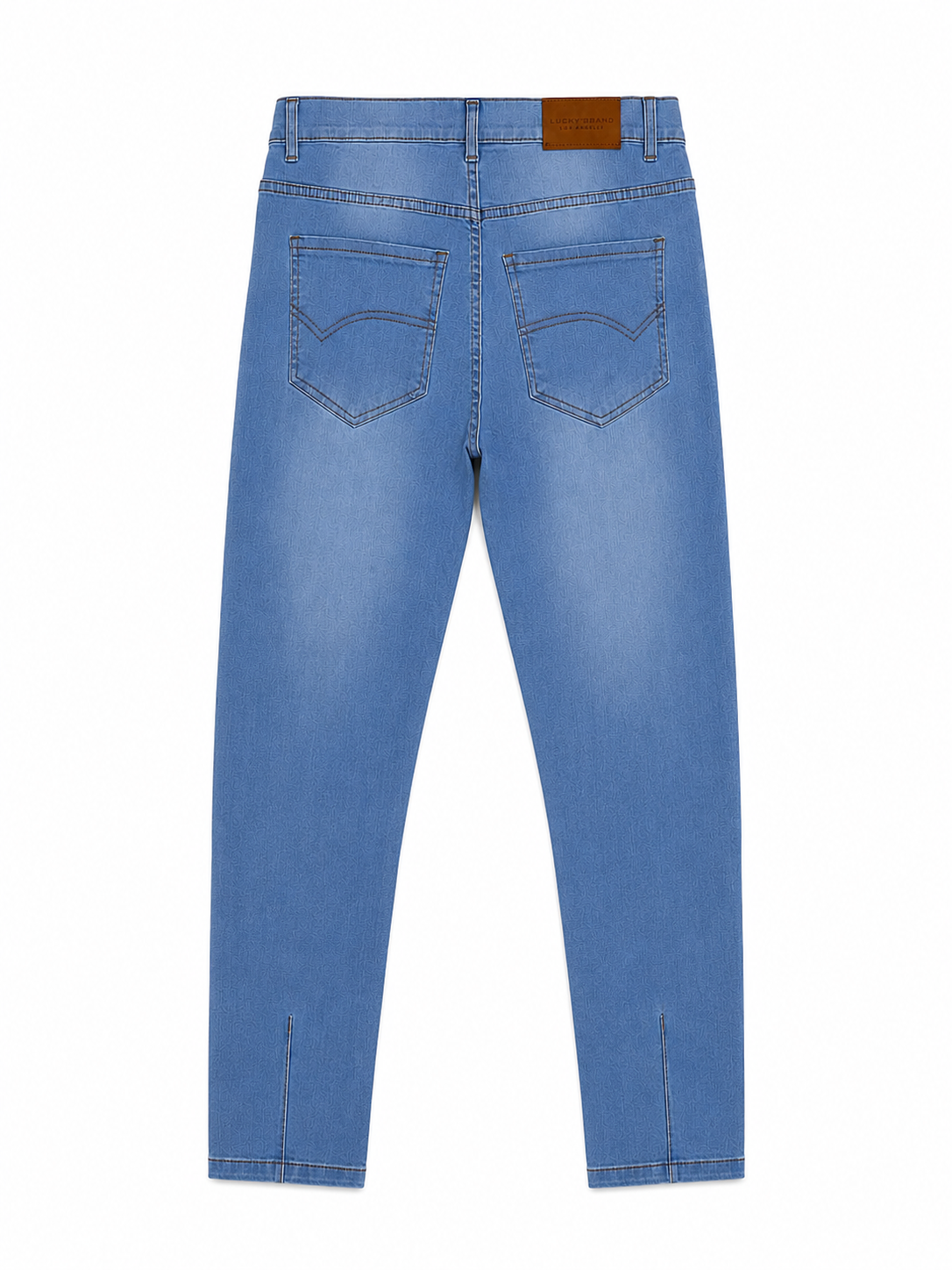 Men’s Ankle Fit Jeans – Mid Blue Denim