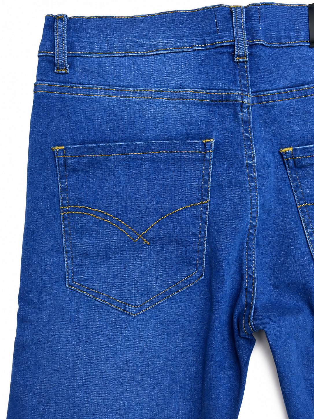 Men’s Ankle Fit Jeans – Light Blue Denim