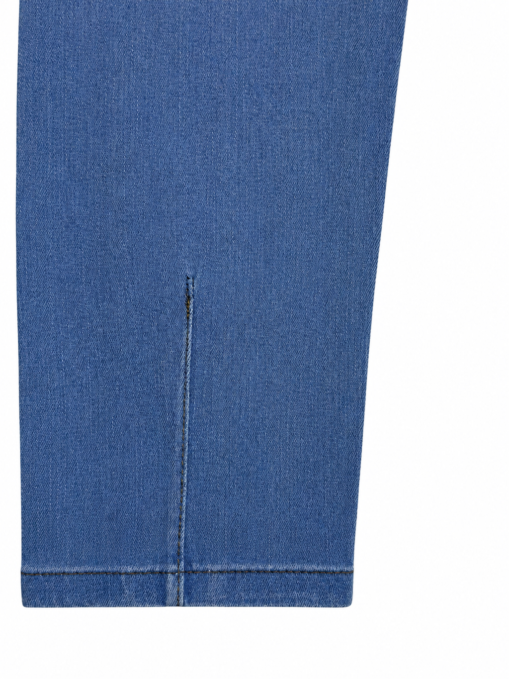 Men’s Ankle Fit Jeans – Mid Blue Denim