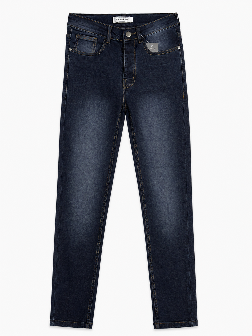 Men’s Ankle Fit Jeans – Charcoal Grey Denim