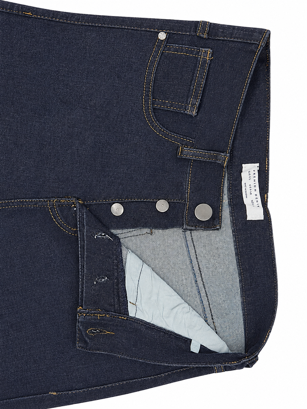 Men’s Ankle Fit Jeans – Charcoal Grey Denim